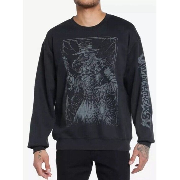 VampireFreaks Plague Doctor Sweatshirt – 2XL – NWT - Picture 1 of 12